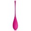 Розовый каплевидный вагинальный шарик со шнурочком  Цена 816 руб. - Розовый каплевидный вагинальный шарик со шнурочком