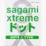 Презерватив Sagami Xtreme Type-E с точками - 1 шт.  Цена 347 руб. - Презерватив Sagami Xtreme Type-E с точками - 1 шт.