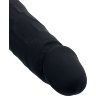 Черный анальный фаллоимитатор Lupi - 13,5 см.