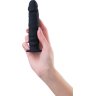 Черный анальный фаллоимитатор Lupi - 13,5 см.