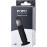 Черный анальный фаллоимитатор Lupi - 13,5 см.