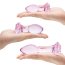 Набор из 3 стеклянных анальных пробок Rosebud Butt Plug Set - Набор из 3 стеклянных анальных пробок Rosebud Butt Plug Set