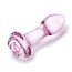 Набор из 3 стеклянных анальных пробок Rosebud Butt Plug Set - Набор из 3 стеклянных анальных пробок Rosebud Butt Plug Set