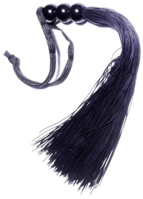 Черная силиконовая плетка - 25,4 см.  Цена 1 606 руб. Длина: 25.4 см. Плетка для любовных игр. Материал силикон. Страна: Китай. Материал: силикон.