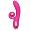 Розовый вибратор-кролик с функцией вращения ствола  Цена 3 328 руб. - Розовый вибратор-кролик с функцией вращения ствола