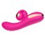 Розовый вибратор-кролик с функцией вращения ствола  Цена 3 328 руб. - Розовый вибратор-кролик с функцией вращения ствола