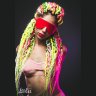 Красная маска Shy