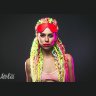 Красная маска Shy