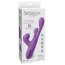 Фиолетовый вибратор с тройной стимуляцией Intimotion Pulse Pro - 24 см. - Фиолетовый вибратор с тройной стимуляцией Intimotion Pulse Pro - 24 см.