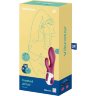 Малиновый вибратор-кролик Heated Affair с функцией нагрева - 20,5 см.