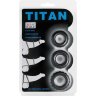 Набор Titan из 3 эрекционных колец, имитирующих автомобильные шины