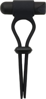 Черное вибролассо на пенис ADJUSTABLE COCKRING Длина: 14 см. Диаметр: 5.5 см. Вибролассо на пенис ADJUSTABLE COCKRING. Утягивающее лассо позволит быстро достичь желаемого результата. Отличная альтернатива эрекционным кольцам. Секс-игрушка подарит феерические ощущения обоим партнерам. Лассо гарантирует яркие впечатления и мощные оргазмы. Страна: Китай. Материал: силикон. Батарейки: встроенный аккумулятор.