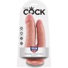 Фаллоимитатор для двойного проникновения DOUBLE PENETRATOR на присоске - 20,9 см.