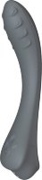 Темно-серый вибратор для G-точки Apus - 19 см.