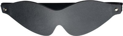 Черная сплошная маска на глаза PREMIUM EYE MASK  Цена 2 279 руб. Маска на глаза закрытого типа является атрибутом для эротических ролевых игр и практик БДСМ. Страна: Китай. Материал: полиуретан.