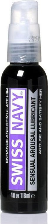 Возбуждающий гель-лубрикант на водной основе Sensual Arousal Lubricant - 118 мл.