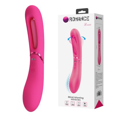 Розовый двусторонний вибратор с функцией фингеринга Lexie - 20 см. Длина: 2 см. Диаметр: 3.7 см. Эргономичный вагинальный вибратор подарит незабываемые ощущения благодаря продуманной функциональности и стильному дизайну. Имеет 7 режимов вибрации. Функция фингеринга имеет 4 режима и, благодаря маятниковому движению, стимулирует точку G. Рабочая длина - 8,5 см. Страна: Китай. Материал: силикон. Батарейки: встроенный аккумулятор.