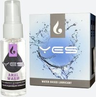 Анальный гель-лубрикант Yes Anal Warm с разогревающим эффектом - 30 мл.