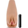Маструбатор-вагина с вибрацией Soft Wet Renata Realistic Tan Masturbator