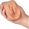 Маструбатор-вагина с вибрацией Soft Wet Renata Realistic Tan Masturbator