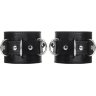 Черные наручники Anonymo на сцепке