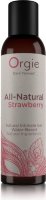 Интимный гель на водной основе All-Natural Strawberry с ароматом клубники - 150 мл.
