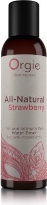 Интимный гель на водной основе All-Natural Strawberry с ароматом клубники - 150 мл.  Цена 2 365 руб. All-Natural Strawberry — это гладкий и шелковистый гель для интимной зоны на водной основе с клубничным вкусом и ароматом, который порадует тех, кто хочет добавить восхитительную изюминку в свои интимные моменты в паре или в одиночку. All-Natural Strawberry, созданный на основе натуральных ингредиентов, загустителя из растительной целлюлозы и не содержащий парабенов, силикона, жидкого парафина, глицерина и сорбита. Не липкий, легко смывается. AQUA, HYDROXYETHYLCELLULOSE, AROMA, SODIUM BENZOATE, CITRIC ACID, SUCRALOSE, DISODIUM PHOSPHATE, POLYSORBATE 60, SODIUM PHOSPHATE. Страна: Португалия. Объем: 150 мл.