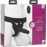 Черный полый вибрострапон Body Extensions BE Aroused - 17,78 см.