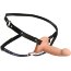 Телесный полый страпон на черных регулируемых ремешках 2’’ Erection Smooth Silicone Penis Sheath - Телесный полый страпон на черных регулируемых ремешках 2’’ Erection Smooth Silicone Penis Sheath