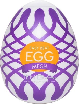Мастурбатор-яйцо MESH  Цена 1 100 руб. Длина: 6.1 см. Ромбики удовольствия! Ромбовидный рельеф заставит вас почувствовать, удовольствие каждой частичкой тела. Доставьте себе феноменальные, ни с чем несравнимые, ощущения с Tenga Egg! Это яичко с секретом. Снимите пленку с помощью отрывного лепестка и откройте яйцо. Внутри вы найдете упаковку с лубрикантом и супермягкую, сверхэластичную секс-игрушку. Нанесите лубрикант внутрь силиконового яичка. Оденьте и наслаждайтесь! Эти яички прекрасно растягиваются в длину и принимают форму любого пениса. Совершайте рукой знакомые движения, получая дополнительное фантастическое удовольствие! Двойное кольцо на входе обеспечивает приятное проникновение и тесное облегание. Натяжение и внутренняя фактура позволяют Tenga Egg ласкать одновременно ствол и головку, а потом довести вас до самого глубокого и насыщенного оргазма. Tenga Egg также предлагает восхитительный бонус. Яичко можно вывернуть, одеть на ладонь и ласкать любые чувственные зоны мягким, нежным рельефом - вашей девушке тоже понравится. Страна: Япония. Материал: тканевая основа.