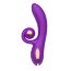 Фиолетовый вибратор-кролик с функцией вращения ствола  Цена 3 328 руб. - Фиолетовый вибратор-кролик с функцией вращения ствола