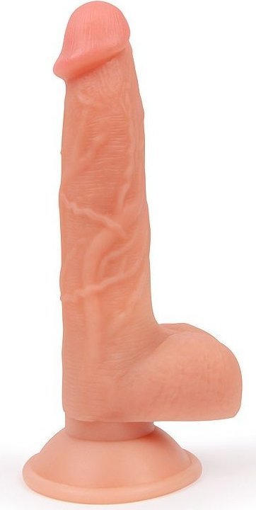 Телесный вибромассажер на присоске с возвратно-поступательным механизмом