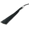 Черная силиконовая плеть Silicone Whip - 32 см.