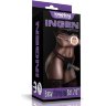 Женский темнокожий страпон Easy Strapon Set 7 Inch - 18 см.