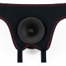 Женский темнокожий страпон Easy Strapon Set 7 Inch - 18 см.