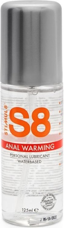 Согревающий анальный лубрикант Stimul8 Warming Anal Lube - 125 мл.