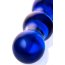 Синий стеклянный фаллоимитатор с наплывами - 20,5 см.  Цена 2 253 руб. - Синий стеклянный фаллоимитатор с наплывами - 20,5 см.