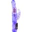 Фиолетовый вибратор-кролик с функцией ротации - 21,5 см.  Цена 4 827 руб. - Фиолетовый вибратор-кролик с функцией ротации - 21,5 см.