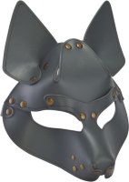 Серая маска Wolf с клепками