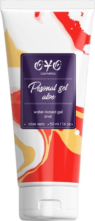 Анальная смазка на водной основе OYO Personal Gel Aloe - 50 мл.