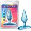 Голубая анальная пробка Jolly Plug - 7 см. - Голубая анальная пробка Jolly Plug - 7 см.