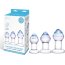 Набор из 3 стеклянных анальных пробок Pleasure Droplets Plug Set - Набор из 3 стеклянных анальных пробок Pleasure Droplets Plug Set