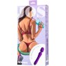 Фиолетовый универсальный стимулятор Kisom - 24 см.