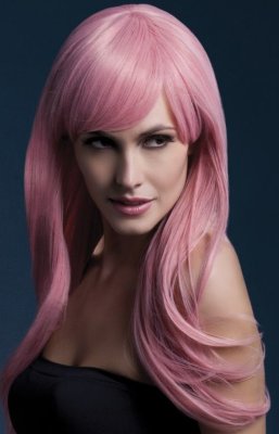 Светло-розовый парик Sienna  Цена 10 397 руб. Длина: 66 см. Светло-розовый парик Sienna. Страна: Китай.