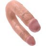 Двусторонний фаллоимитатор U-Shaped Medium Double Trouble - 34,6 см.
