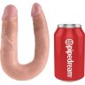 Двусторонний фаллоимитатор U-Shaped Medium Double Trouble - 34,6 см.