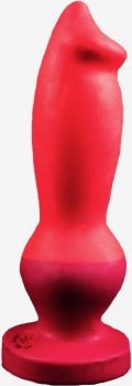 Красный фаллоимитатор Стаффорд large - 26 см.