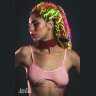 Бордовый ошейник Eccentric