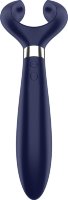 Синий вибромассажер для пар Satisfyer Endless Fun