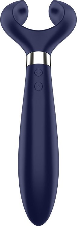 Синий вибромассажер для пар Satisfyer Endless Fun
